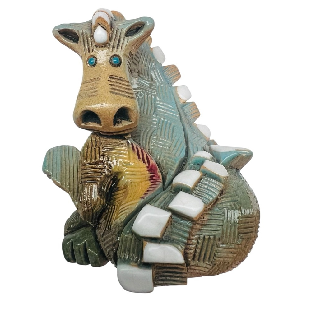 Vintage Artesania Rinconada Dragon Mythological Figurine